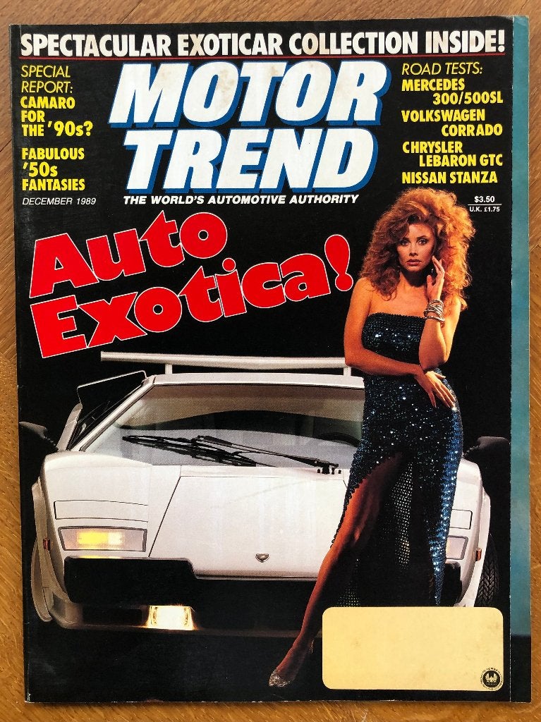 Motortrend december 1989, Amerikaans autotijdschrift, Verzenden, Nieuw, Motortrend, Overige merken