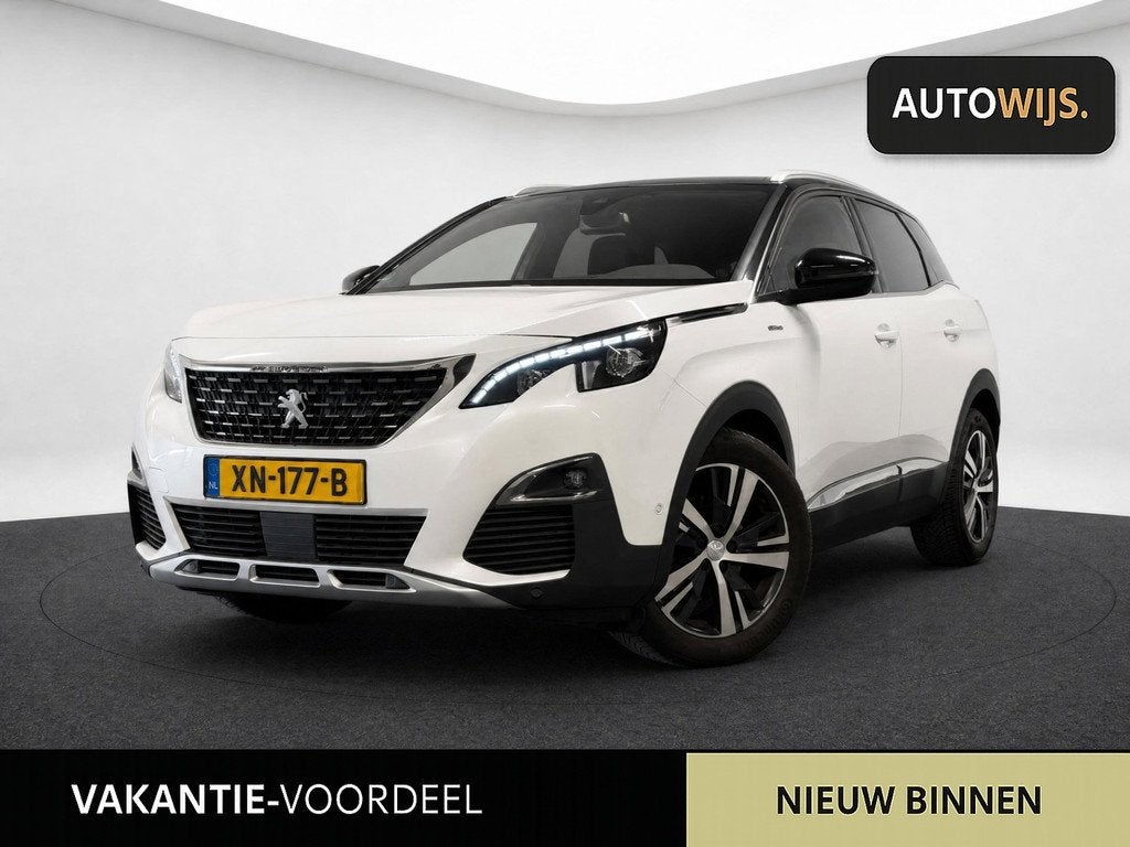 Peugeot 3008 1.2 PureTech GT Line|PANO|LED|D-RIEM VV|NAVI|GO, Auto's, Peugeot, Bedrijf, Te koop, ABS, Achteruitrijcamera, Airbags