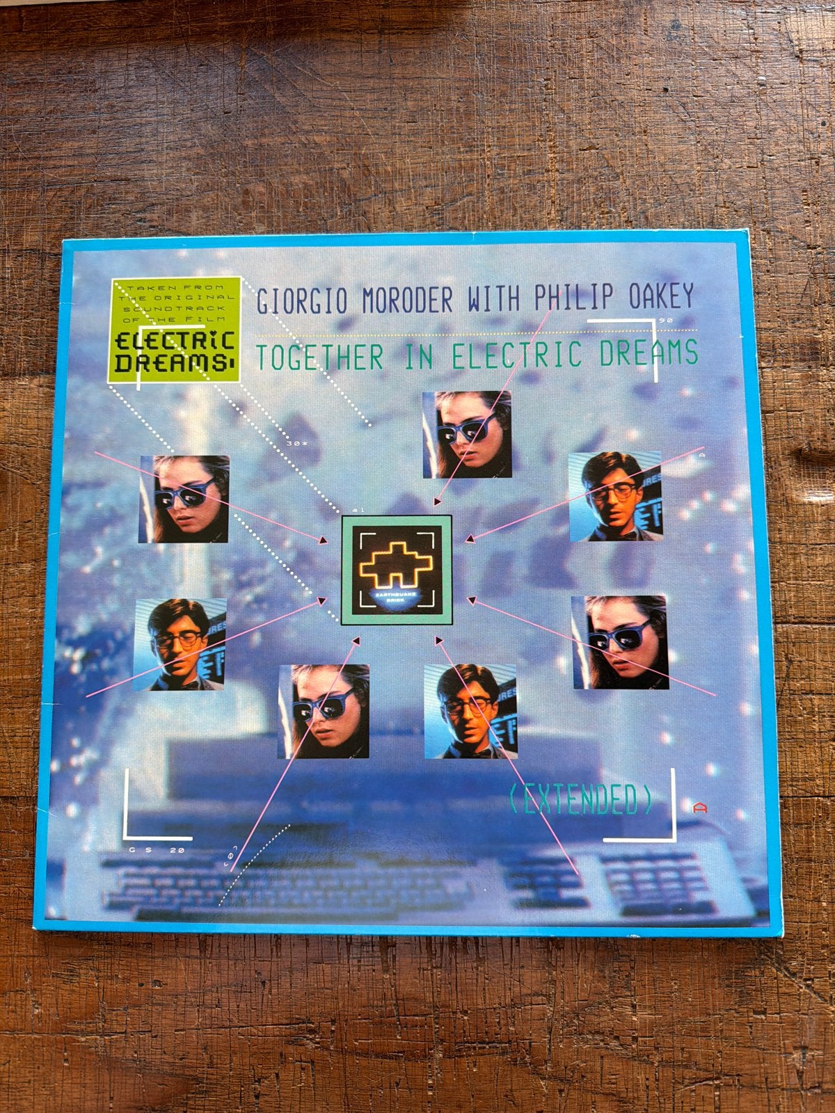Giorgio Moroder & Philip Oakey - Together in Electric Dreams, LP, Gebruikt, Filmmuziek en Soundtracks, Ophalen of Verzenden
