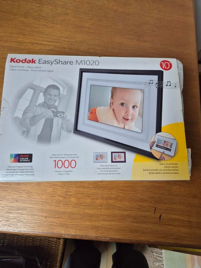 Kodak EasyShare M1020 Digitale Fotolijst - Nieuw in doos, Audio, Tv en Foto, Fotografie | Digitale fotolijsten, Nieuw, Ophalen of Verzenden