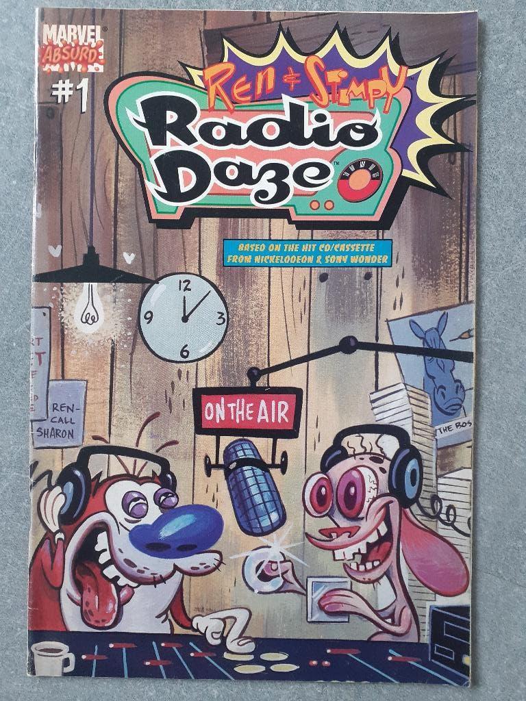 The Ren & Stimpy Show - Radio Daze #1, Eén comic, Amerika, Marvel Comics, Ophalen of Verzenden