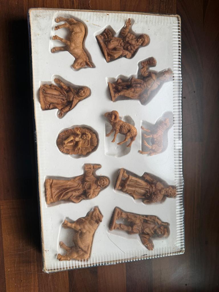 Antieke kerstgroepen marolin, Diversen, Kerst, Verzenden, Zo goed als nieuw