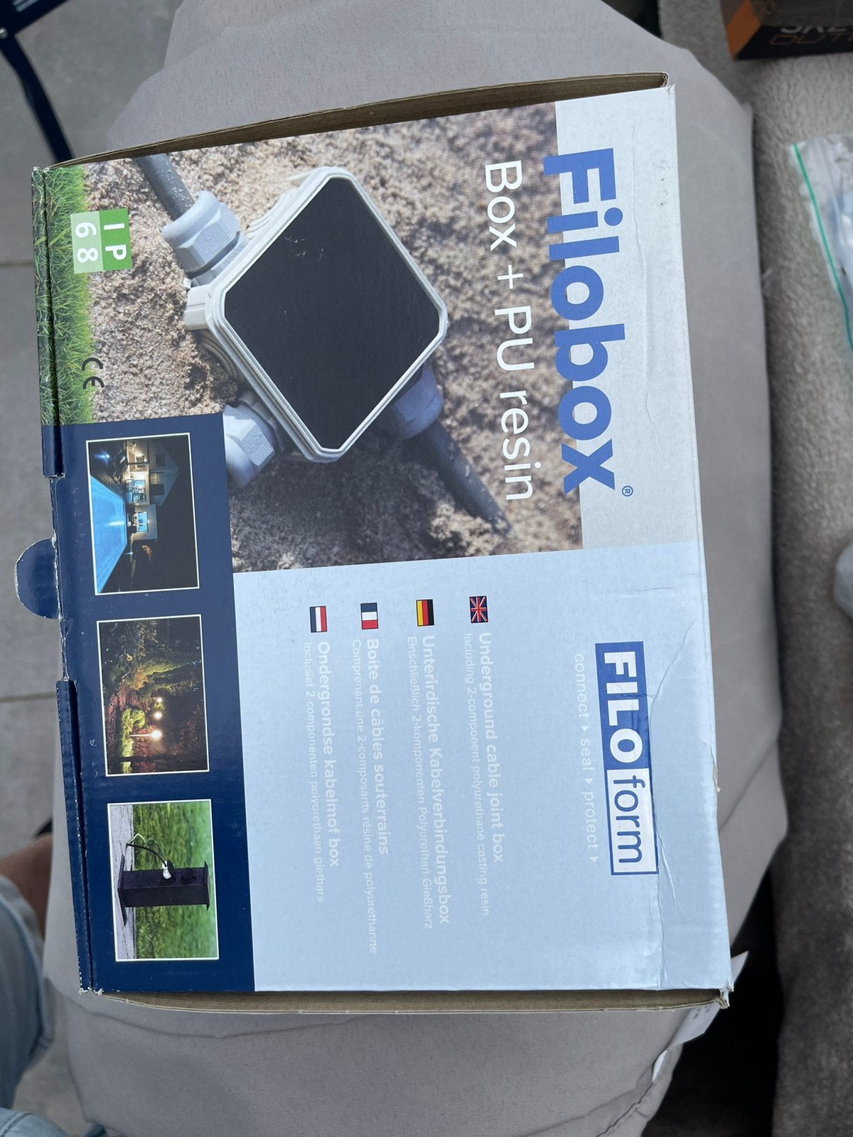 Gietmof pakket van Filobox compleet, Doe-het-zelf en Verbouw, Ophalen of Verzenden, Nieuw, Kabel of Snoer
