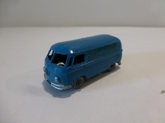 Matchbox No. 34 VW T1 blauw, Ophalen of Verzenden, Zo goed als nieuw, Auto