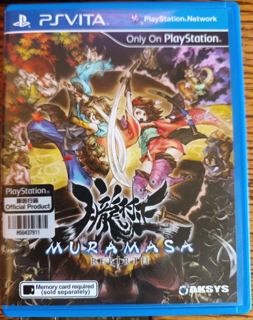 Muramasa Rebirth PS Vita, Avontuur en Actie, 1 speler, Ophalen of Verzenden, Zo goed als nieuw