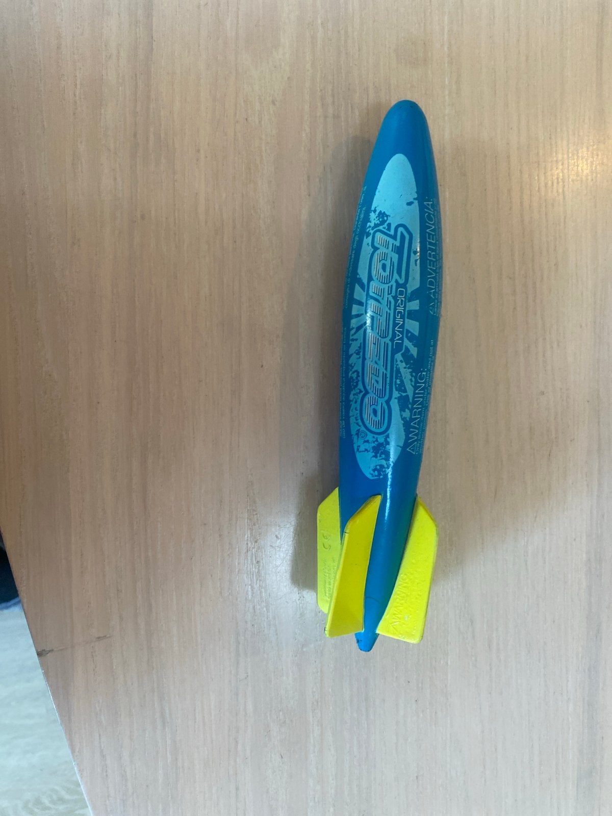 Zoggs Torpedo Original Zwemraket - Blauw/Geel, Ophalen of Verzenden, Gebruikt