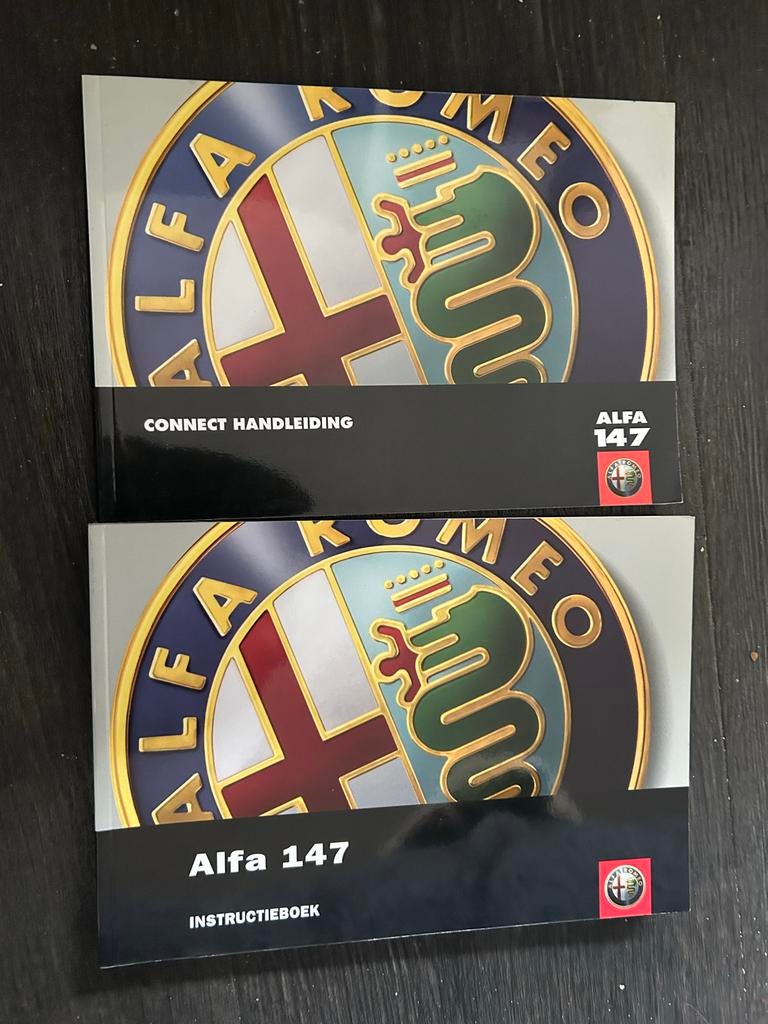 Alfa Romeo 147 Handleidingen (Instructieboek & Connect), Auto diversen, Handleidingen en Instructieboekjes, Ophalen of Verzenden