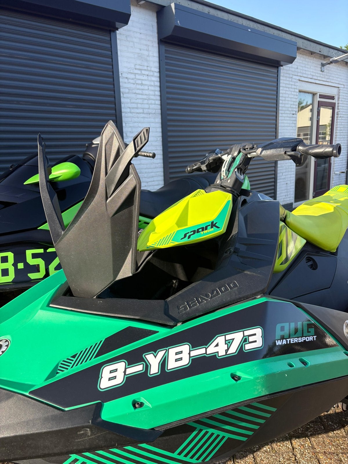 Sea-Doo Spark Trixx Waterscooter - Groen/Zwart, Watersport en Boten, Jetski's en Waterscooters, Gebruikt, 70 tot 120 pk, Benzine