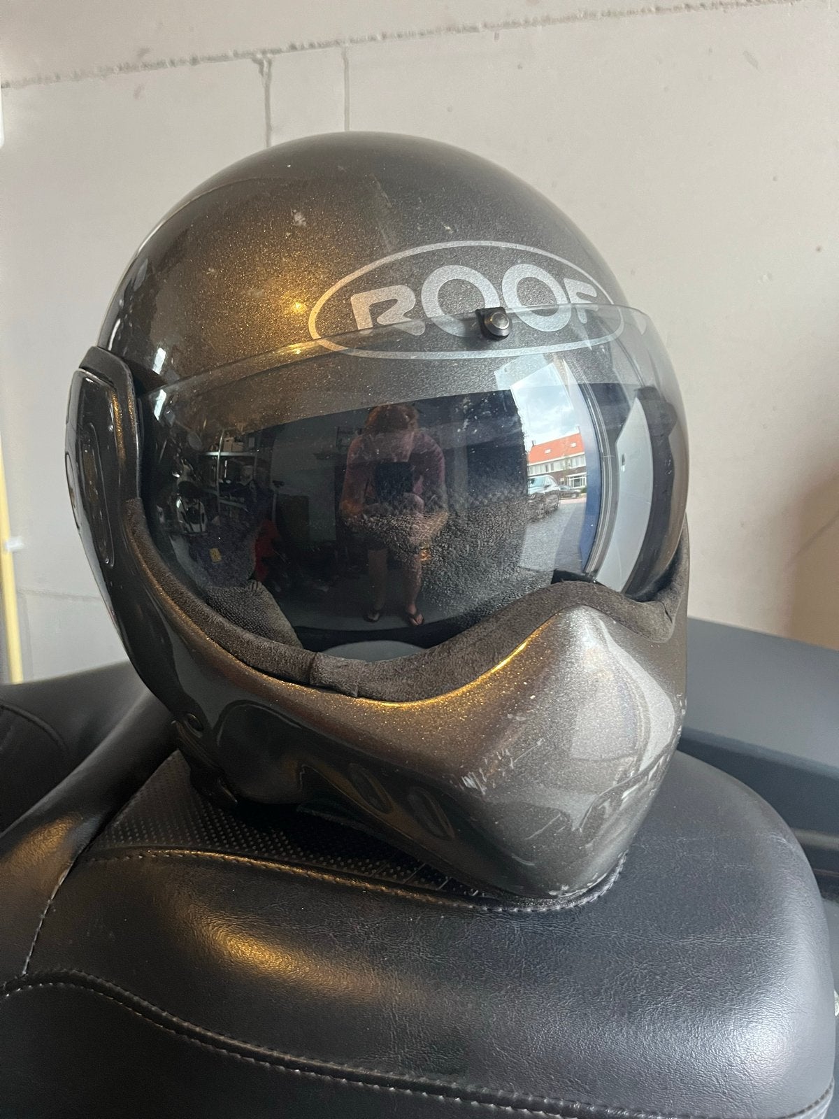 Roof Boxer helm 57 S/M, Overige merken, M, Systeemhelm, Heren