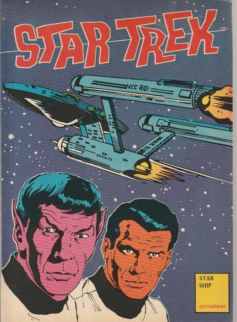 Star Trek Nieuwe Avonturen van de Enterprise"", Eén stripboek, Ophalen of Verzenden, Zo goed als nieuw