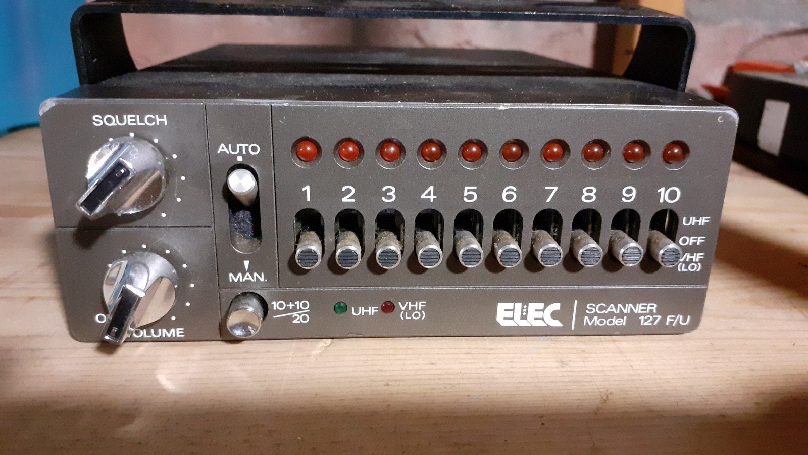 Elec Scanner model 127 f/u, Ophalen of Verzenden, Gebruikt, Ontvanger