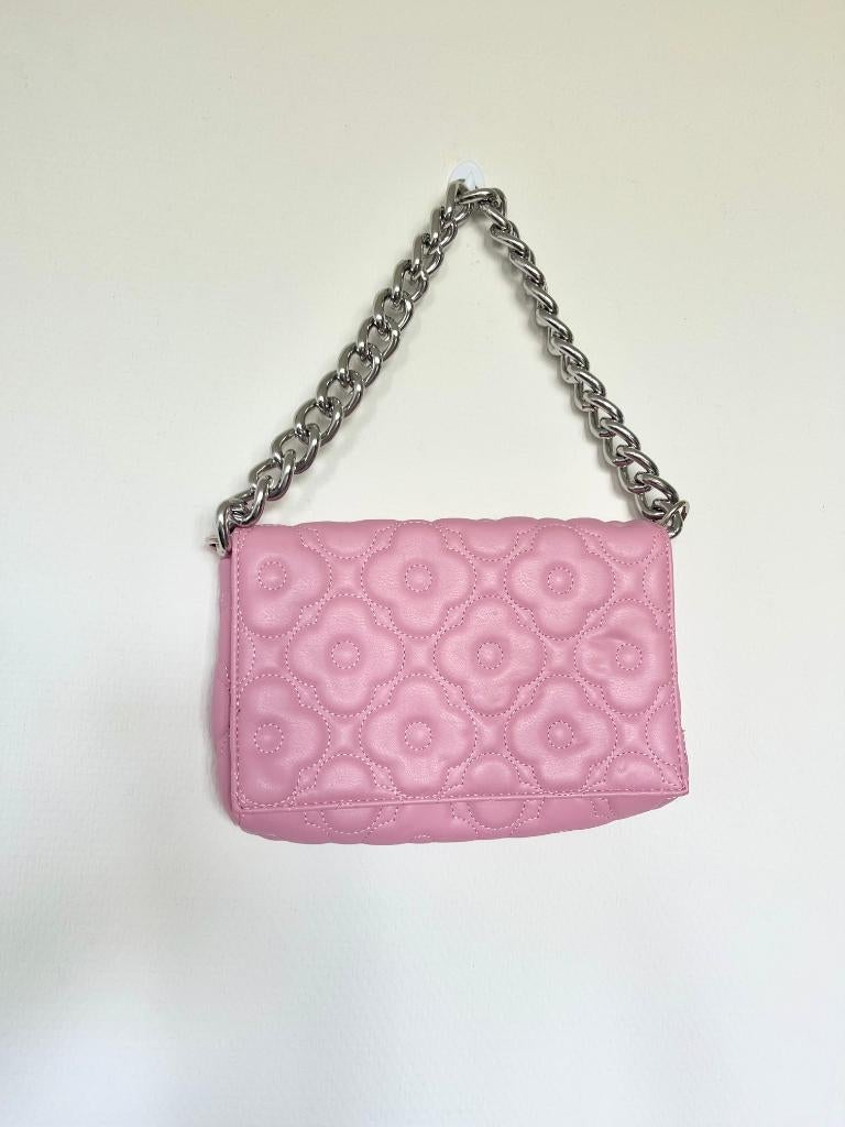 Stradivarius bubble pink schoudertas, Ophalen of Verzenden, Nieuw, Roze, Overige merken