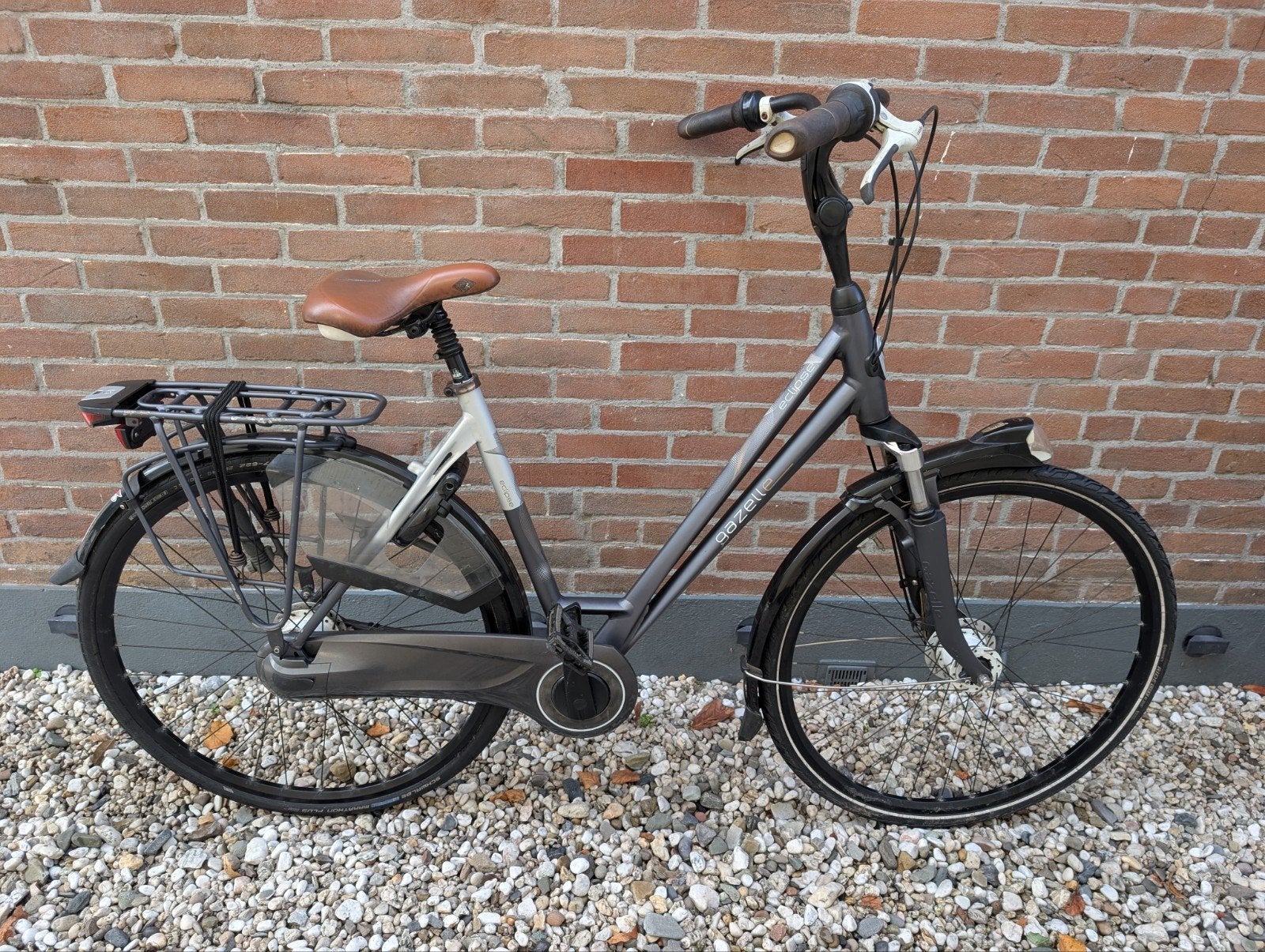 Gazelle Eclipse damesfiets 28 inch, framemaat 53 cm, Fietsen en Brommers, Fietsen | Dames | Damesfietsen, Ophalen, Velgrem, Versnellingen