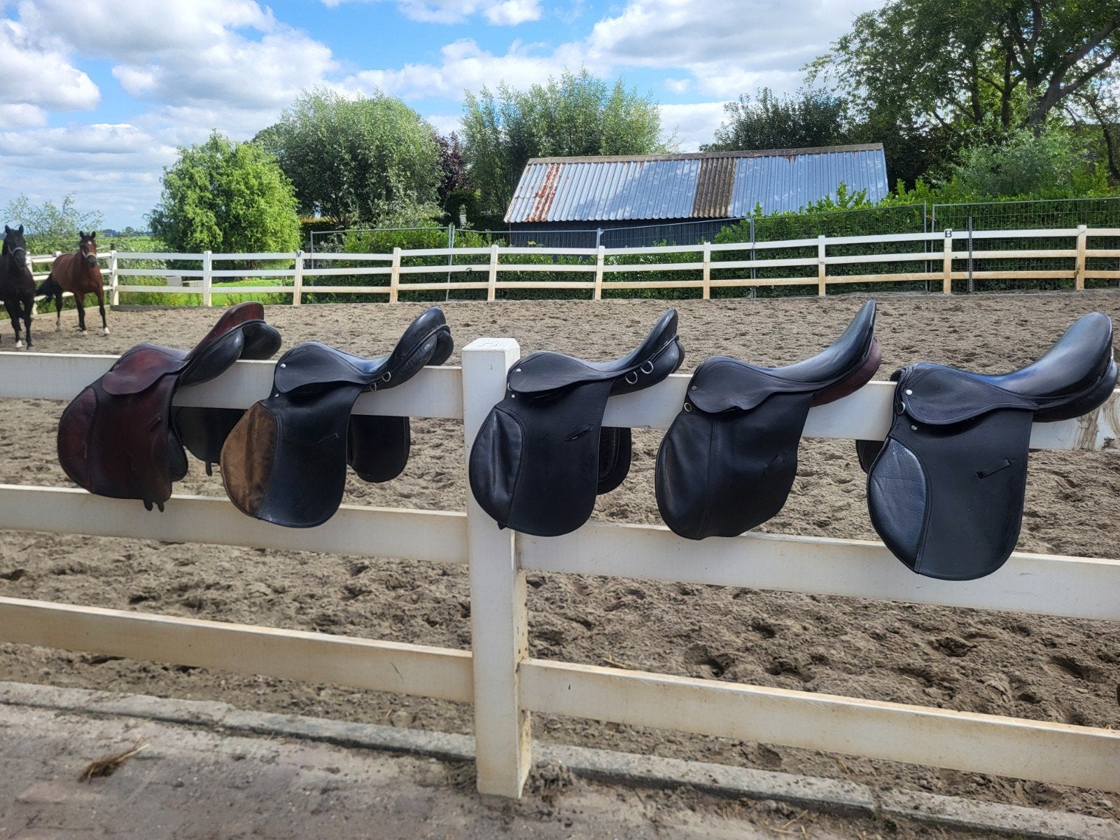 Meerder zadels en tuig., Dieren en Toebehoren, Ophalen of Verzenden