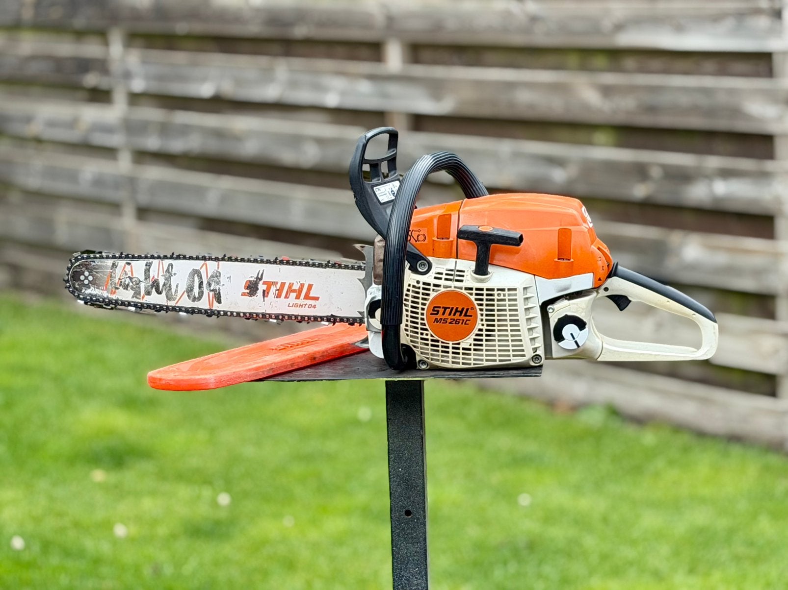 Stihl MS 261 C-M Kettingzaag motorzaag op benzine, Ophalen, Gebruikt, Overige soorten