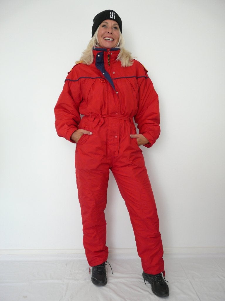 *Vintage Rood 90's Skipak L*, Overige merken, 160 tot 180 cm, Ophalen of Verzenden, Zo goed als nieuw