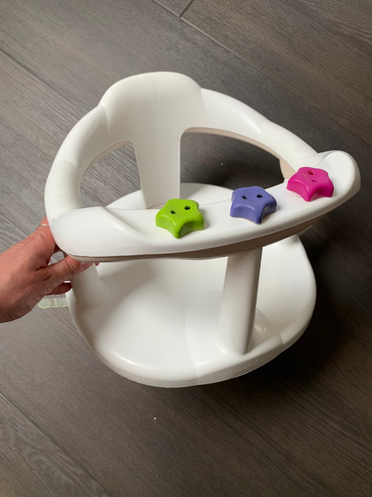 Bad zitje baby/peuter met speelknoppen, Kinderen en Baby's, Ophalen, Gebruikt, Badzitje of Badring