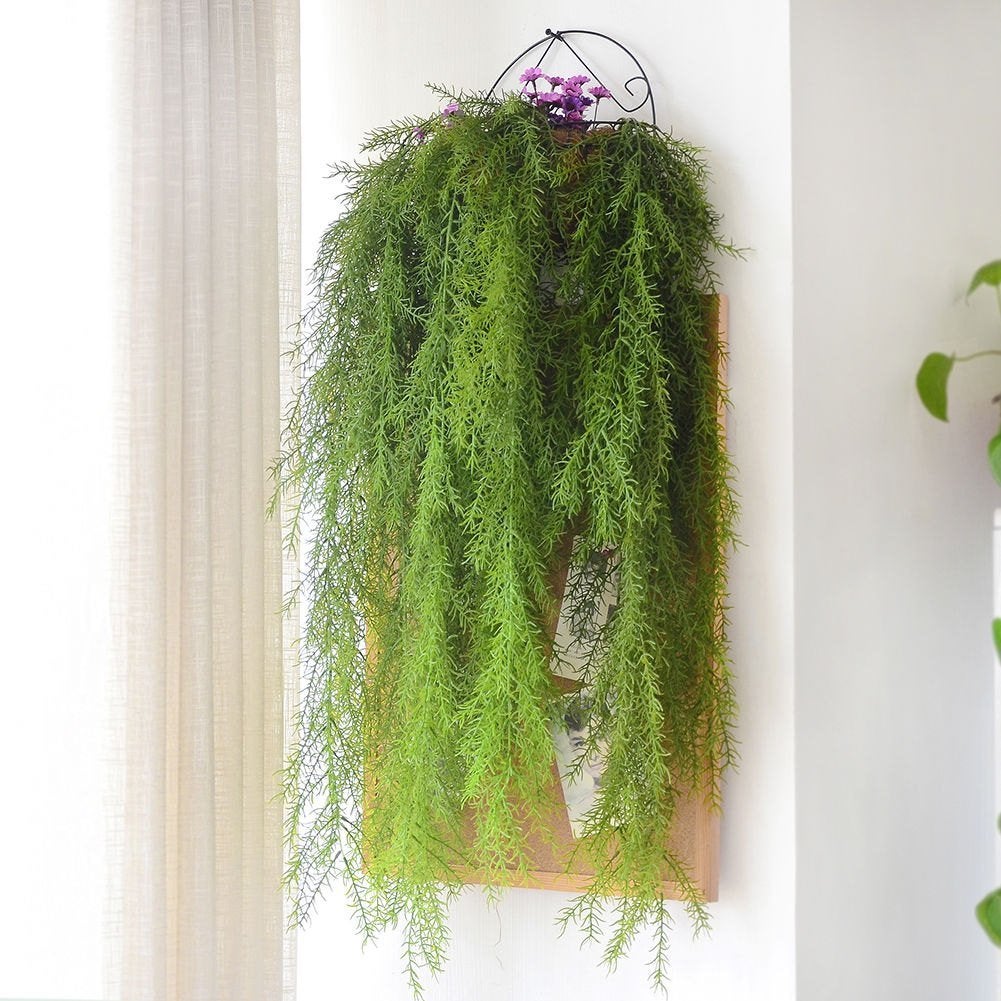 Kunst Pijnboom Hangplant / Nep Bloemen Kunstplant Tuin Sier, Huis en Inrichting, Verzenden, Nieuw, Kunstplant