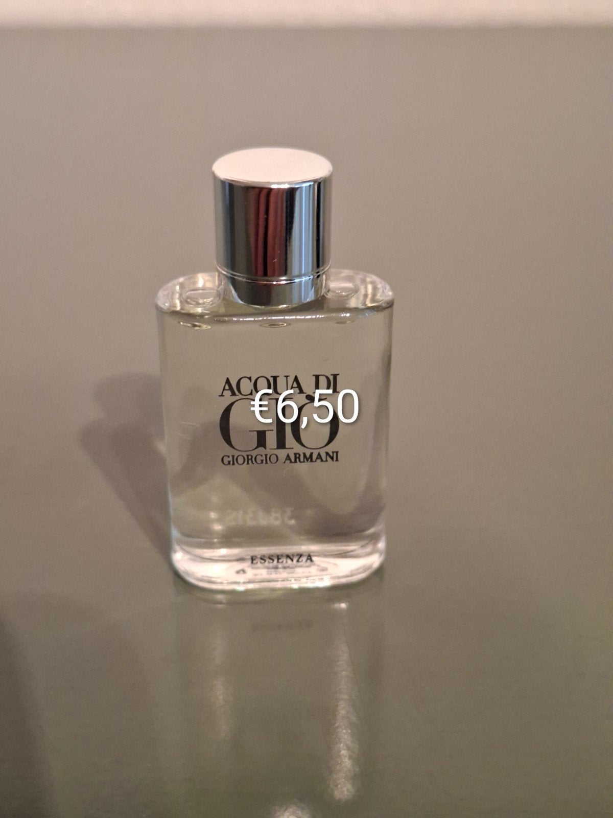 Armani Giorgio - Profumo- Essenza - Pour Homme, Ophalen of Verzenden, Zo goed als nieuw, Miniatuur