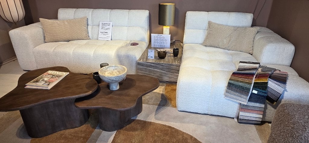 Salontafel Fall Bruin set van 2 | SHOWMODEL KORTING