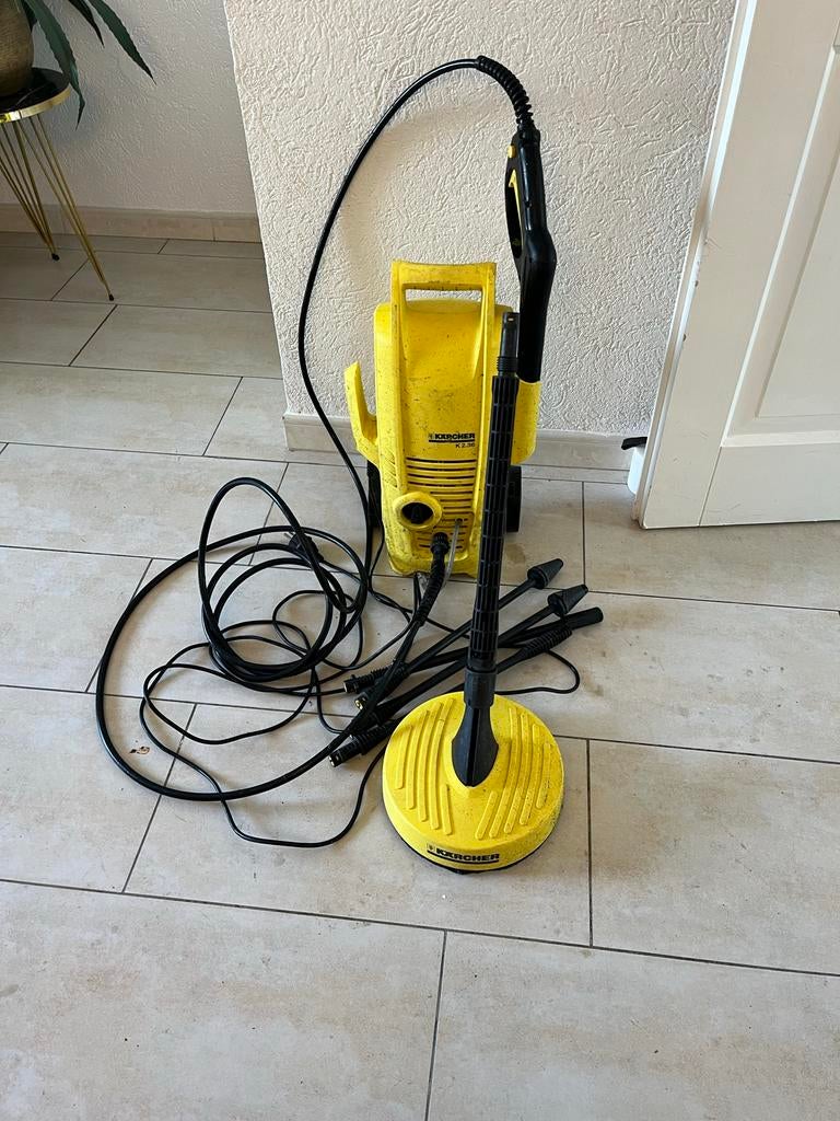 Kärcher K2.36 hogedrukreiniger met terrasreiniger, Ophalen, Gebruikt, Elektrisch