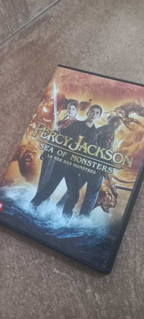 DVD Percy Jackson - The Sea Of Monsters - zgan, Engels, Alle leeftijden, Nederlands, Fantasy