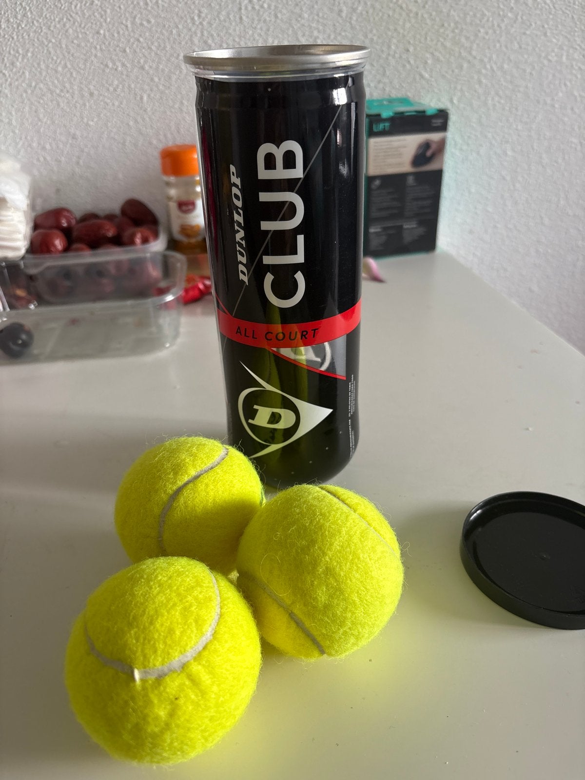 Dunlop Club All Court Tennisballen (3 stuks), Ophalen of Verzenden, Nieuw, Ballen, Dunlop