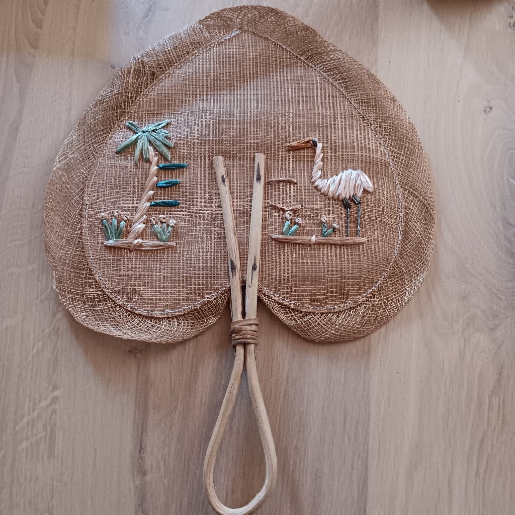 Decoratieve Waaier VERKOCHT, Ophalen of Verzenden, Zo goed als nieuw