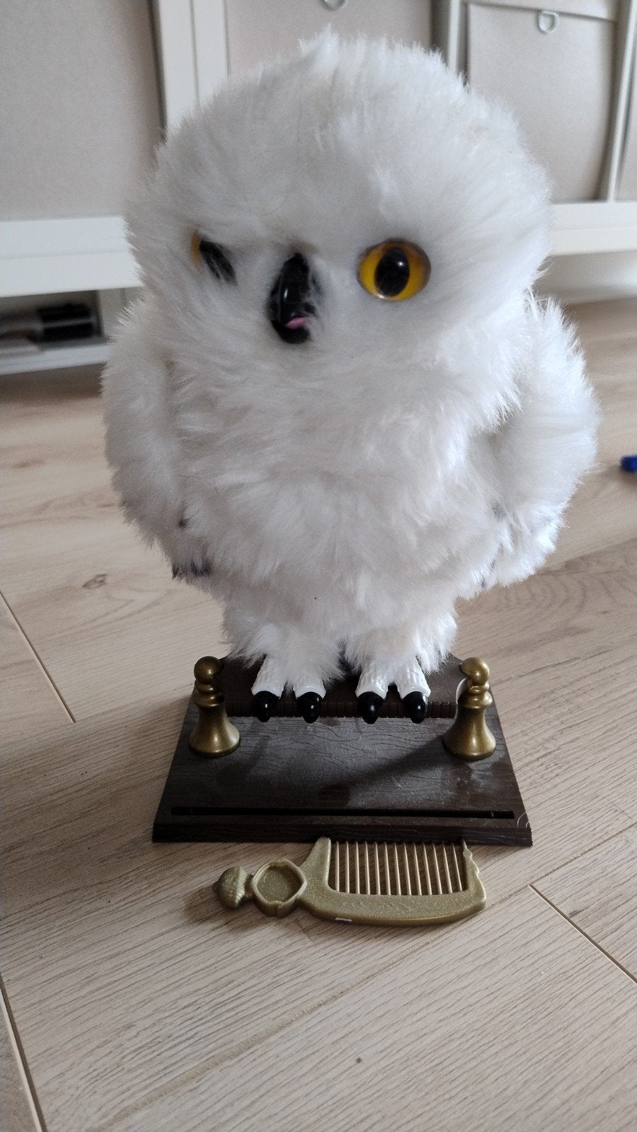 Hedwig interactieve uil van Harry Potter - zgan, Ophalen of Verzenden, Zo goed als nieuw, Jongen of Meisje