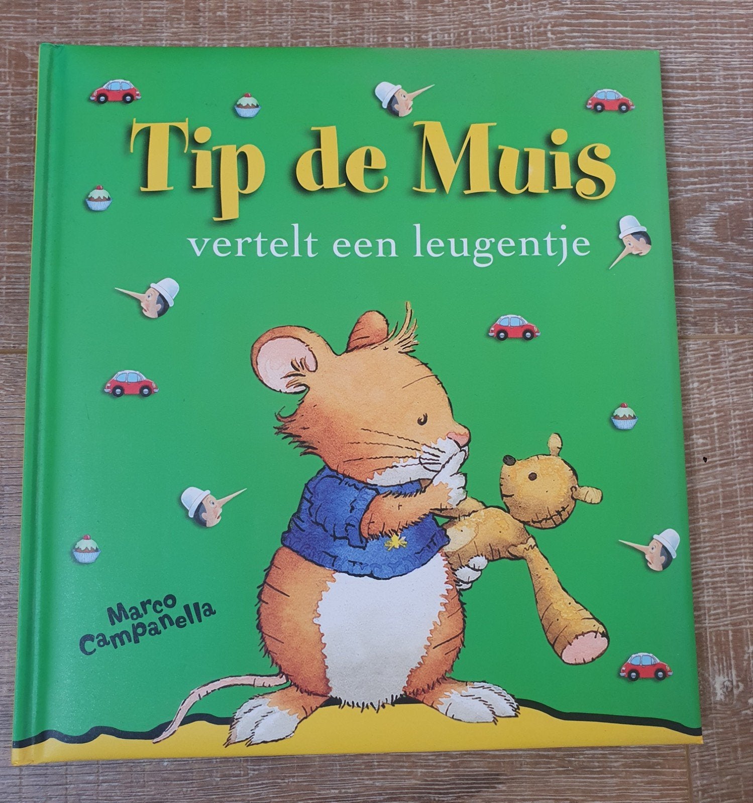 Voorleesboek Tip de Muis vertelt een leugentje, Ophalen, Gelezen, Marco Campanella, 2 tot 3 jaar
