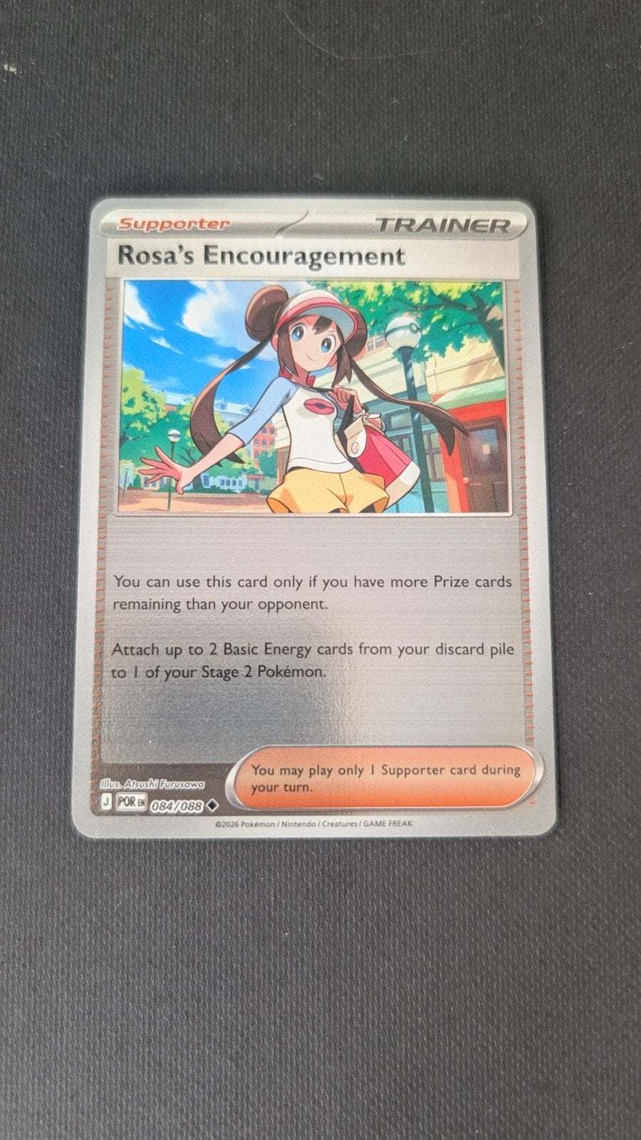 Rosa's Encouragement reverse holo, Ophalen of Verzenden, Nieuw, Losse kaart, Foil