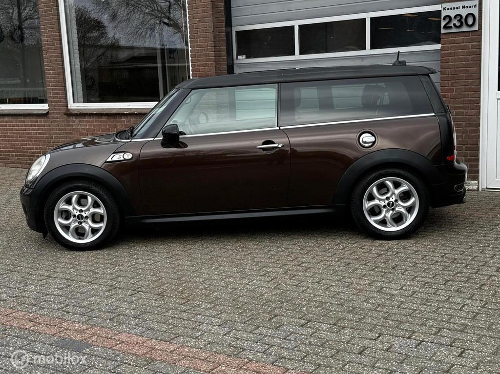 Mini Mini 1.6 CLUBMAN Cooper S LEDER/PANO/AIRCO/CRUISE.C, Voorwielaandrijving, Traction-control, Gebruikt, Clubman