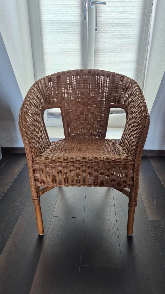 2 rieten stoeltje, Antiek en Kunst, Ophalen
