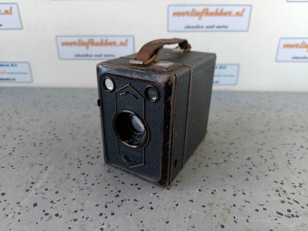 Vintage fotocamera, Zeiss Ikon Box-Tengor, Audio, Tv en Foto, Fotocamera's Analoog, Gebruikt, Compact, Ophalen of Verzenden, /