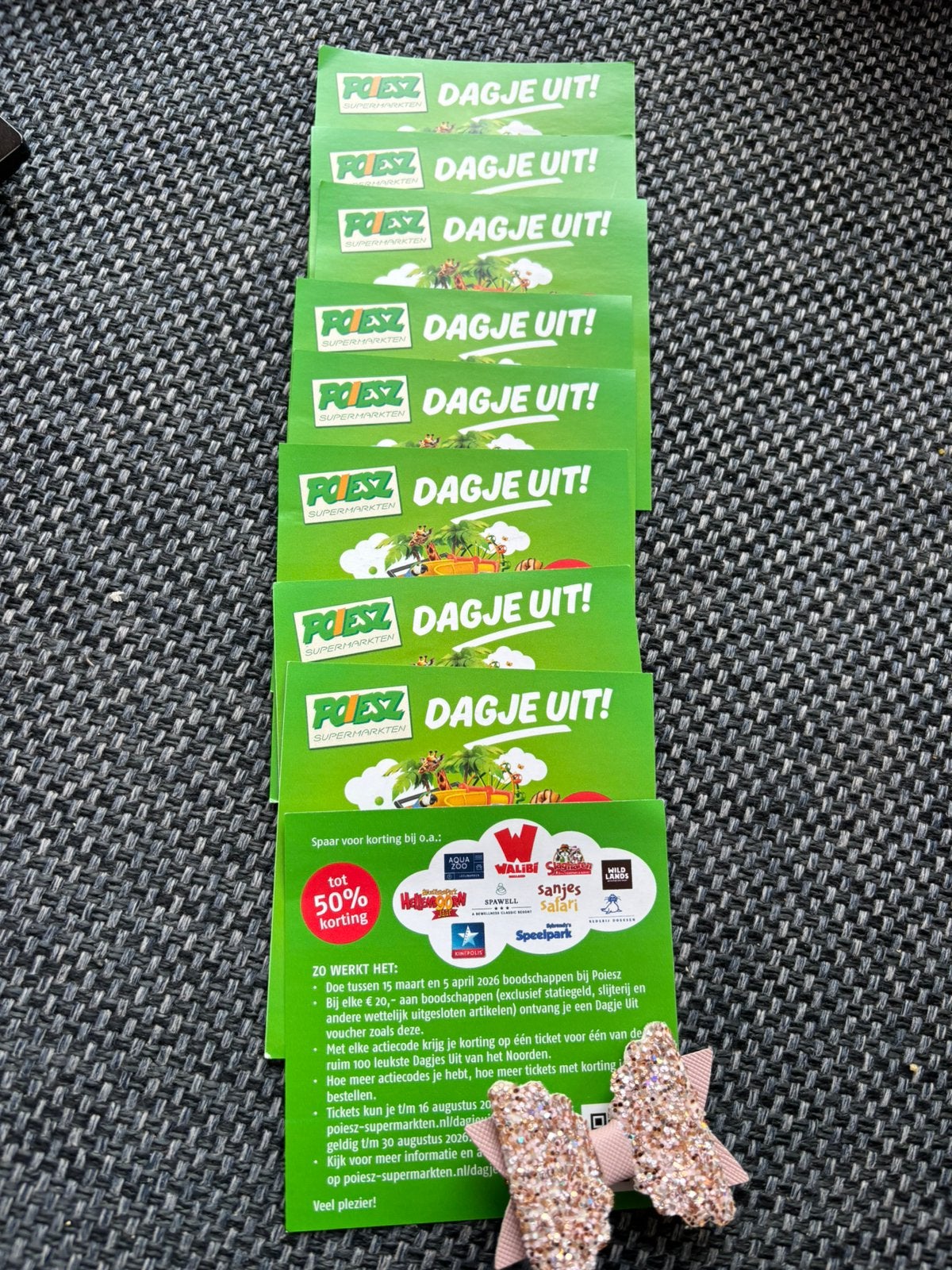 9x poeisz dagje uit kaartjes, Ophalen of Verzenden, Zegels, Bonnen of Punten