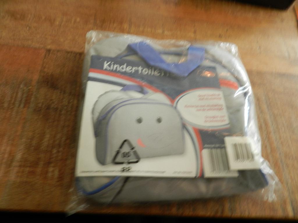 Kinder toilettas “Olifant”, Ophalen of Verzenden, Zo goed als nieuw, Grijs, Jongen of Meisje