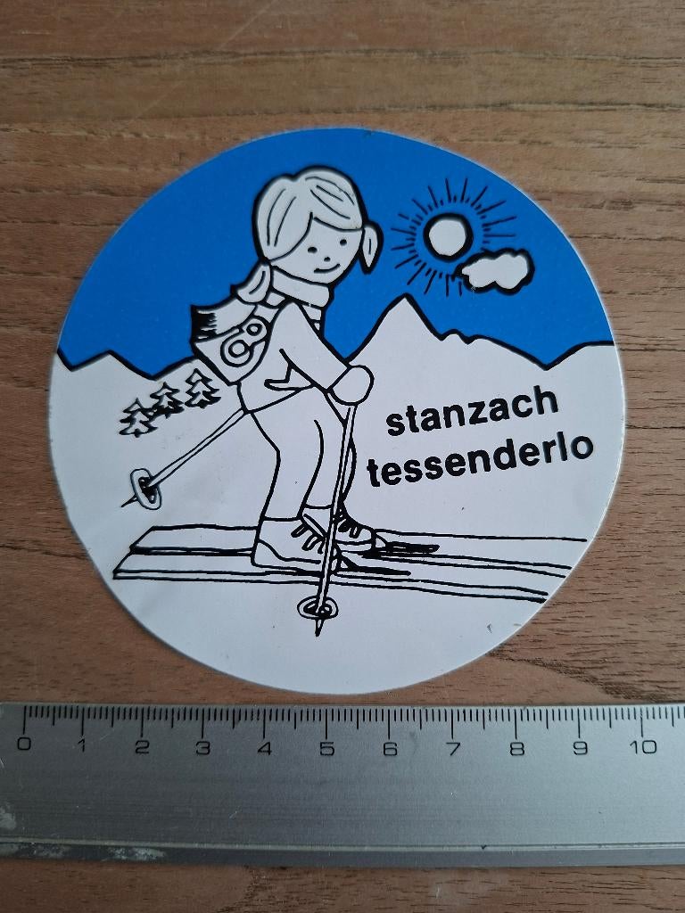Sticker tessenderlo, Verzenden, Zo goed als nieuw, Overige typen