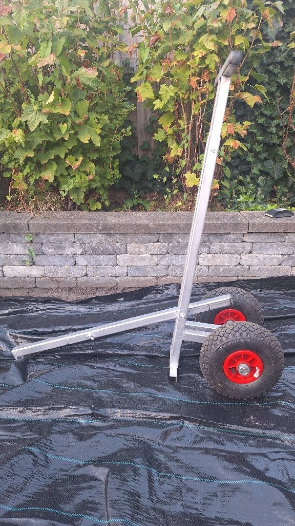 Tegelsdonkey / Tegellegger, 100 liter of meer, Ophalen, Gebruikt, Transportkar