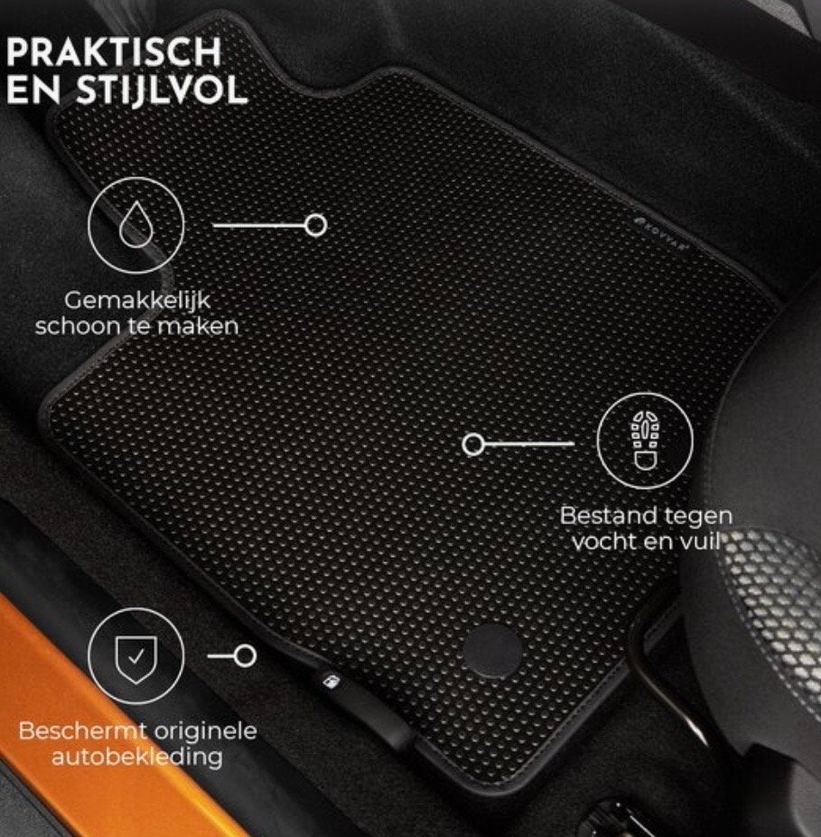 Rubbere matten voor Volvo V40, Ophalen, Zo goed als nieuw