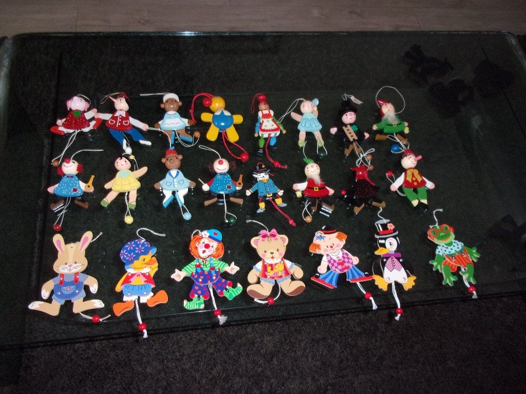 23 TREKPOPPETJES van Levi en Mertens Kunst, NIEUW, Ophalen of Verzenden, Nieuw