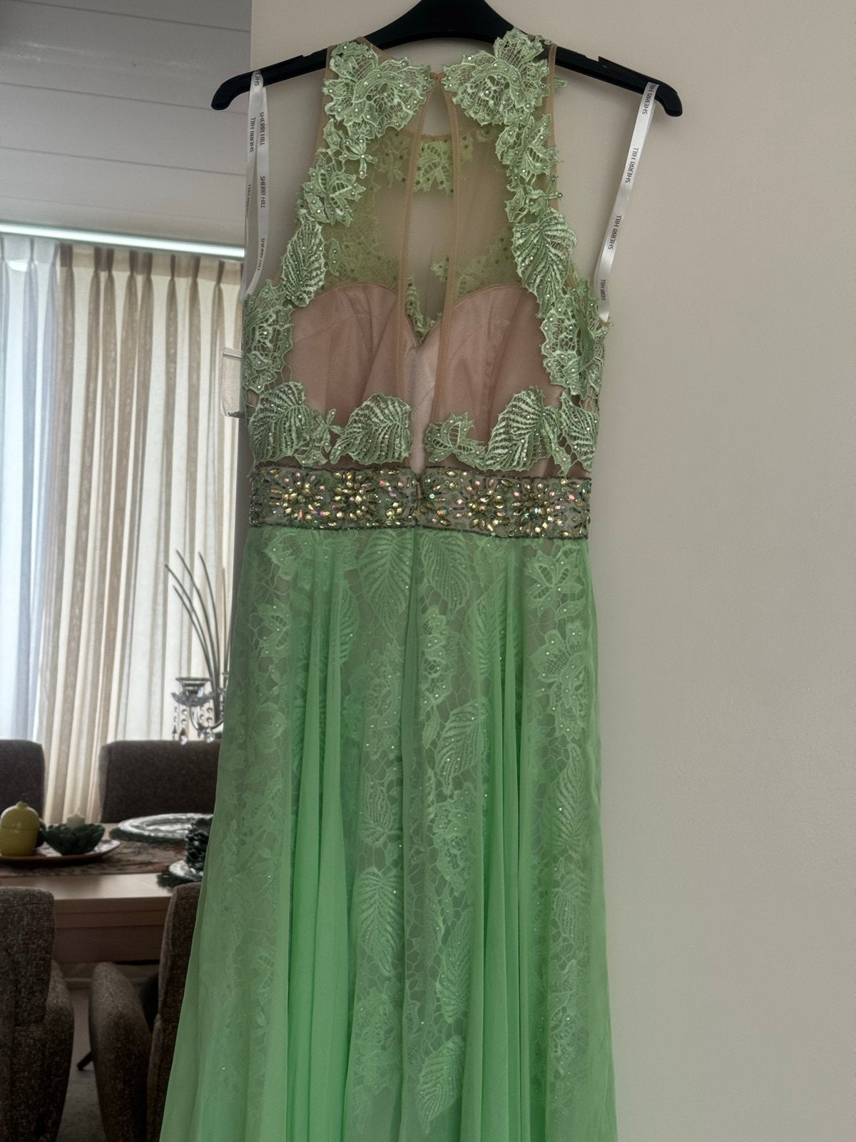 Sherri Hill Galajurk - Maat 36 (S), Ophalen of Verzenden, Zo goed als nieuw, Maat 36 (S), Onder de knie