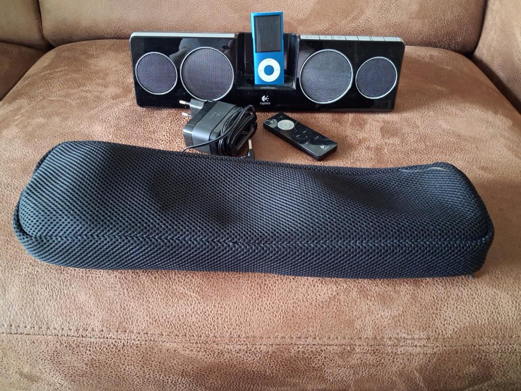 Logitech soundbar voor Apple Ipod, Audio, Tv en Foto, Luidsprekers, Ophalen, Minder dan 60 watt, Overige typen, Overige merken