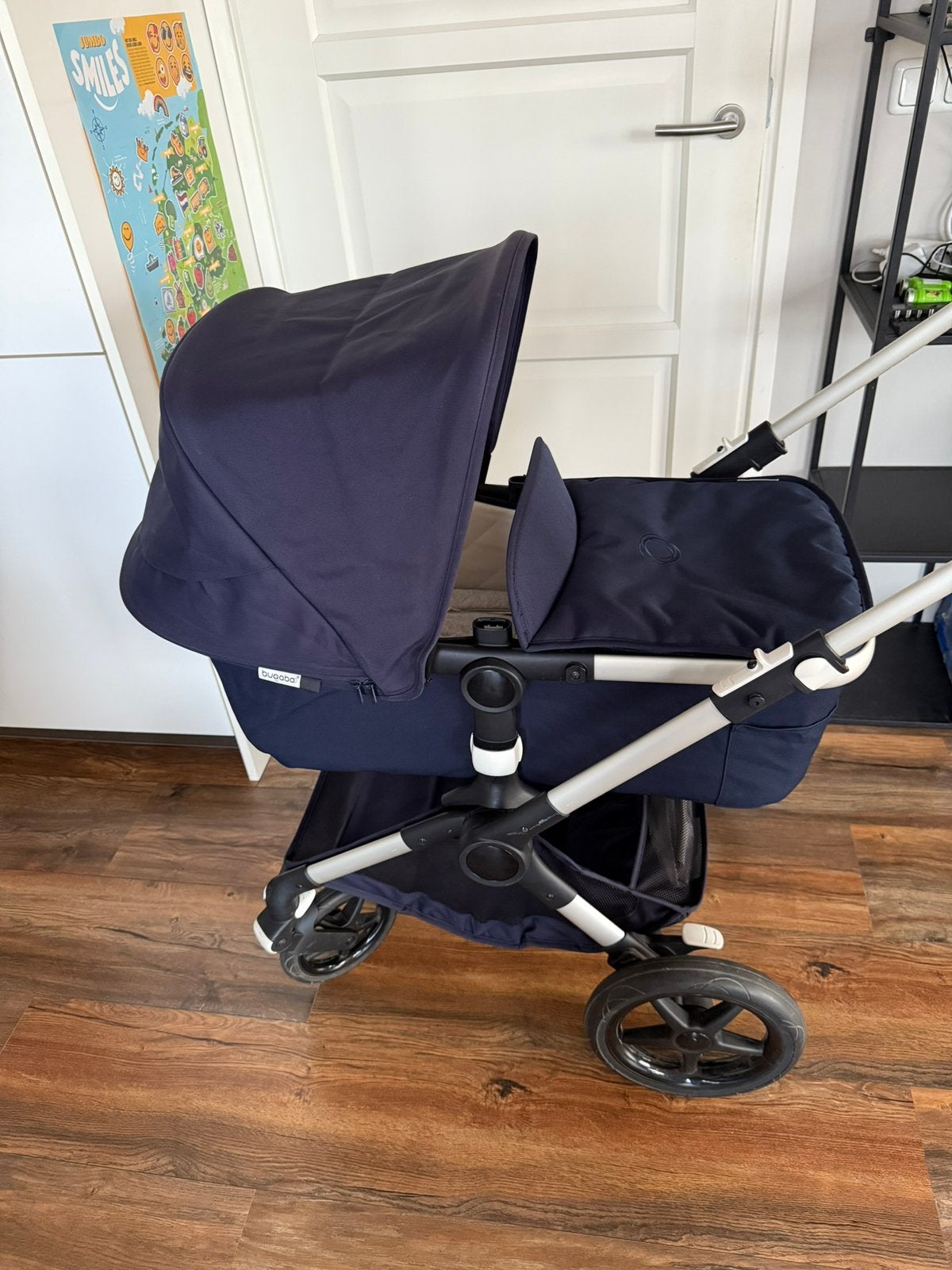 Complete Bugaboo Fox2 Classic Navy Limited Edition, Ophalen, Gebruikt, Bugaboo, Combiwagen