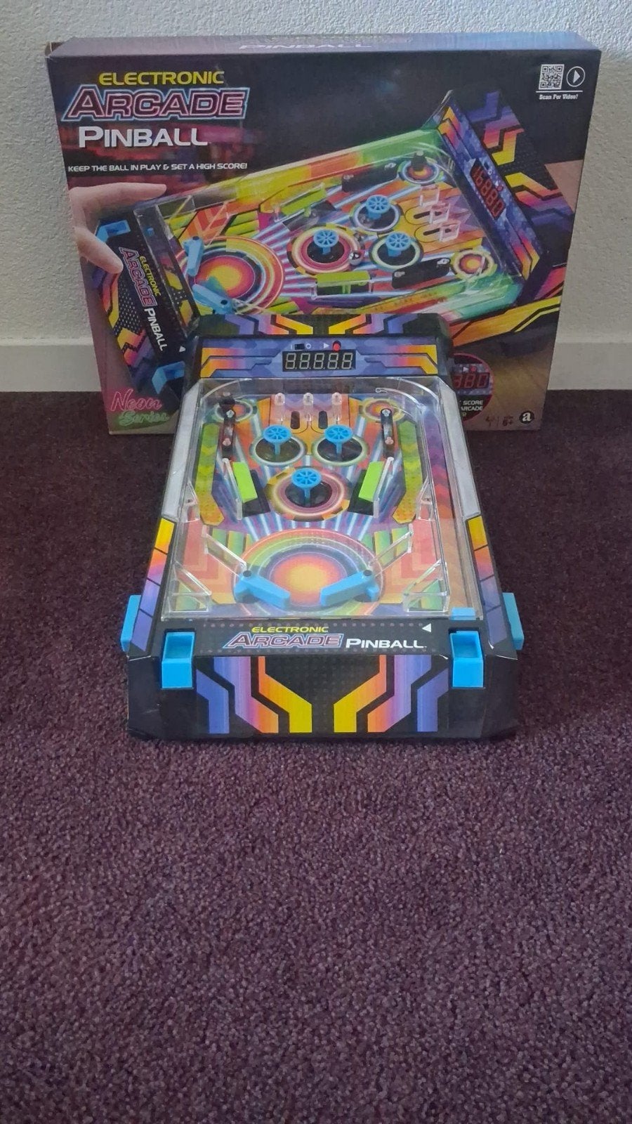 Flipperkast arcade pinball, Ophalen, Zo goed als nieuw, Flipperkast
