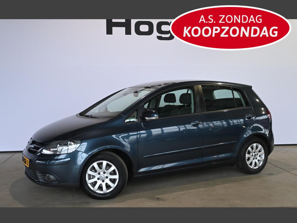 Volkswagen Golf Plus 1.6 FSI Turijn Clima Cruise Control Sto, Auto's, Volkswagen, Stof, Gebruikt, Zwart, 4 cilinders