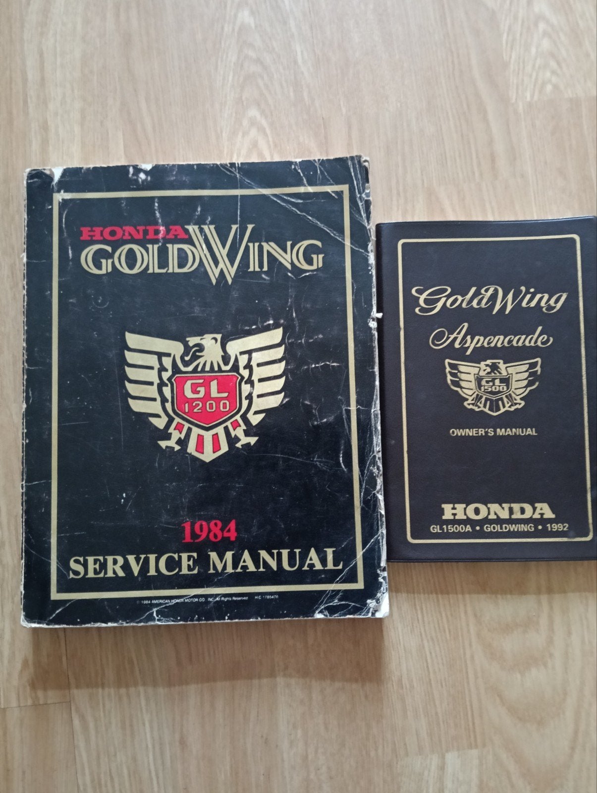 Honda GL 1200 en Gl 1500 werkboeken, Ophalen of Verzenden, Gelezen, Merk of Model