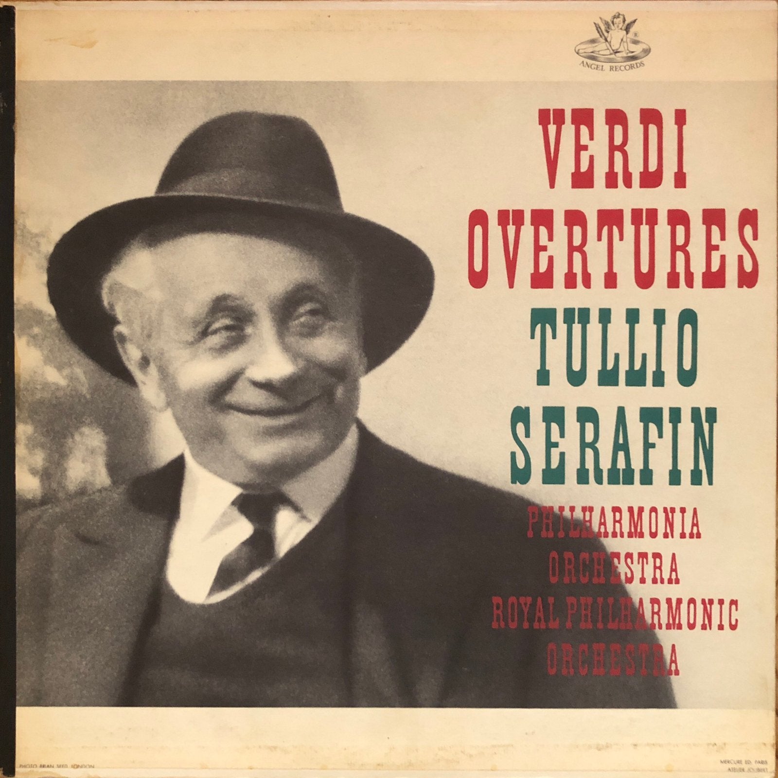 Verdi Overtures-Tullio Serafin/Philh. Orch./Royal PhilhOrch., Gebruikt, Opera of Operette, Ophalen of Verzenden, Romantiek