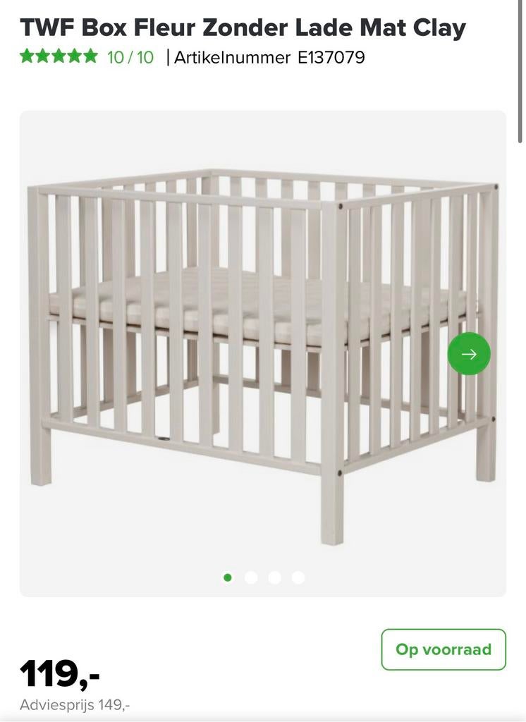 Moet weg! ❗️ Baby box. Nieuw in doos, Ophalen of Verzenden, Zo goed als nieuw