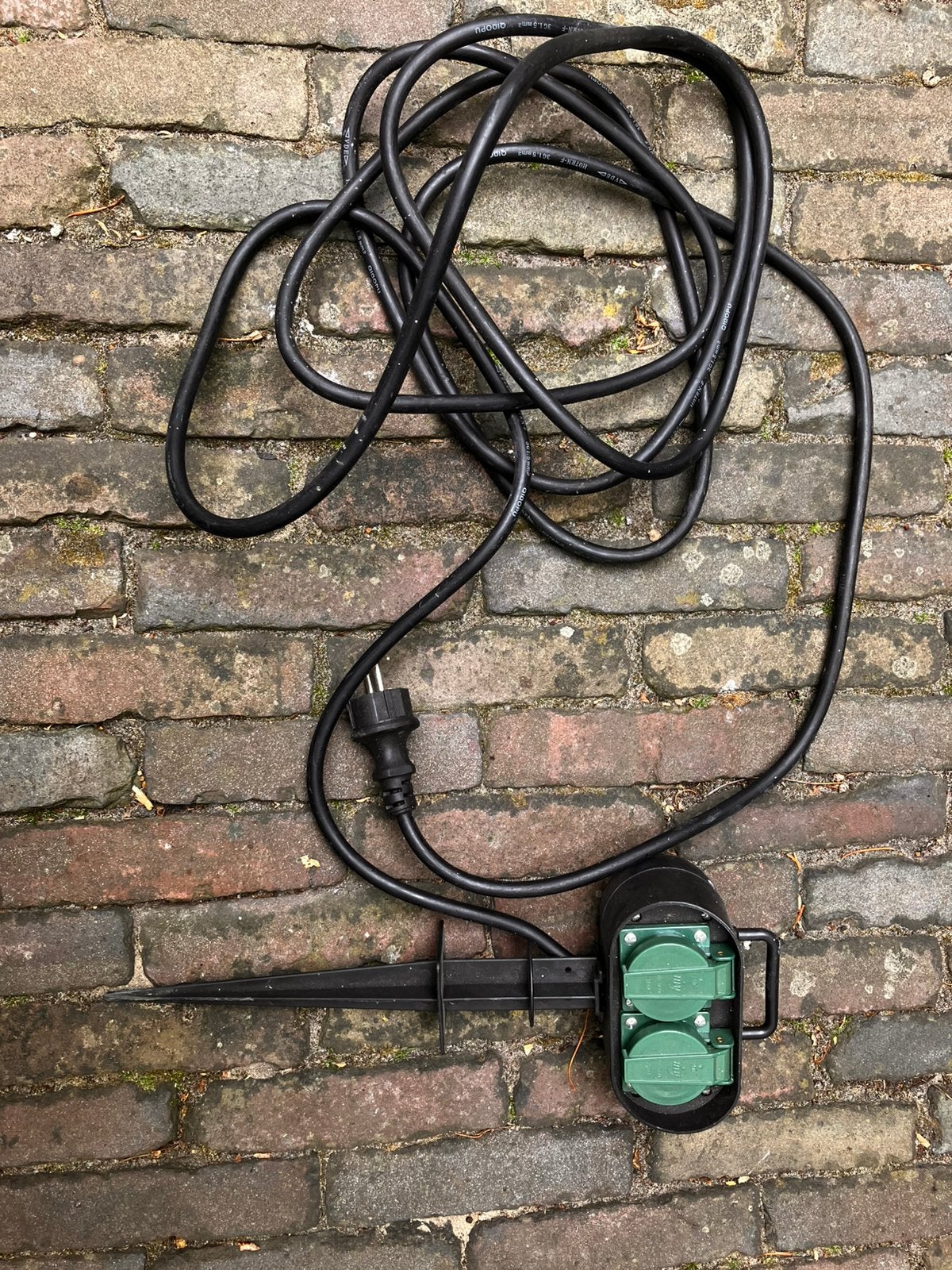 Tuin contactdoos met aardpin, Ophalen of Verzenden, Nieuw, Netvoeding, 50 tot 250 watt
