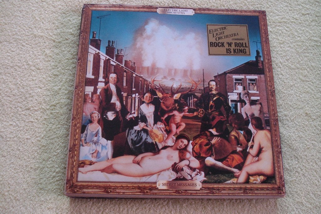 LP.  E.L.O.   ,  Secret Messages   ., 1980 - 1989, Ophalen of Verzenden, Zo goed als nieuw, 12 inch